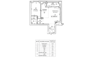2 Camere | Premium | Vedere Panoramica | City of Mara M9 | Comision 0 - Schiță 22