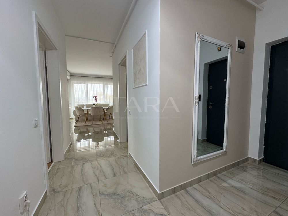 Apartament cu 3 camere, complet mobilat și utilat, terasă de 26 mp. - Poză 2