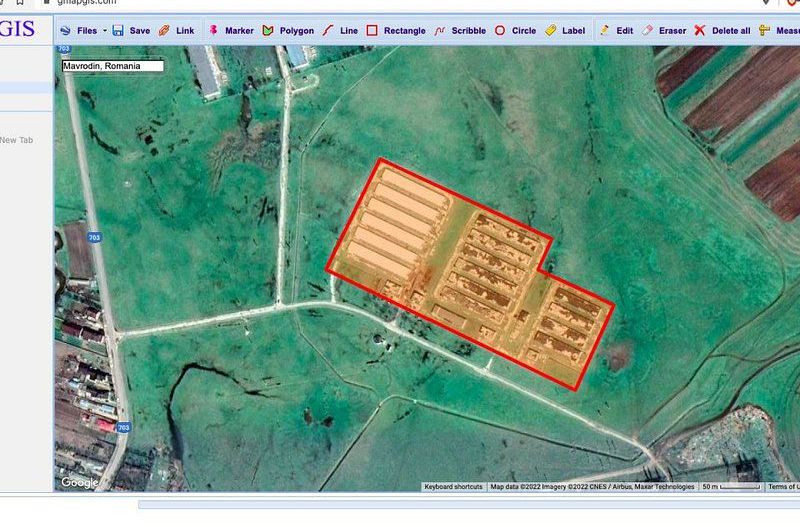 Ferma Mavrodin teren cu constructii - Poză 1