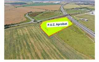 Teren Industial Arad sud, DN69, A1, centura Arad Sud Est, PUZ aprobat - Poză 1
