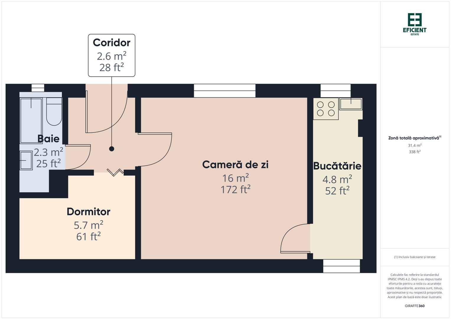Apartament la casă – 2 camere – Cartier Studențesc - Timișoara - Poză 19