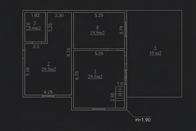 Casă de vânzare, Obileni, Hîncești ,185 m² ,16 ari, 2 garaje - Poză 29