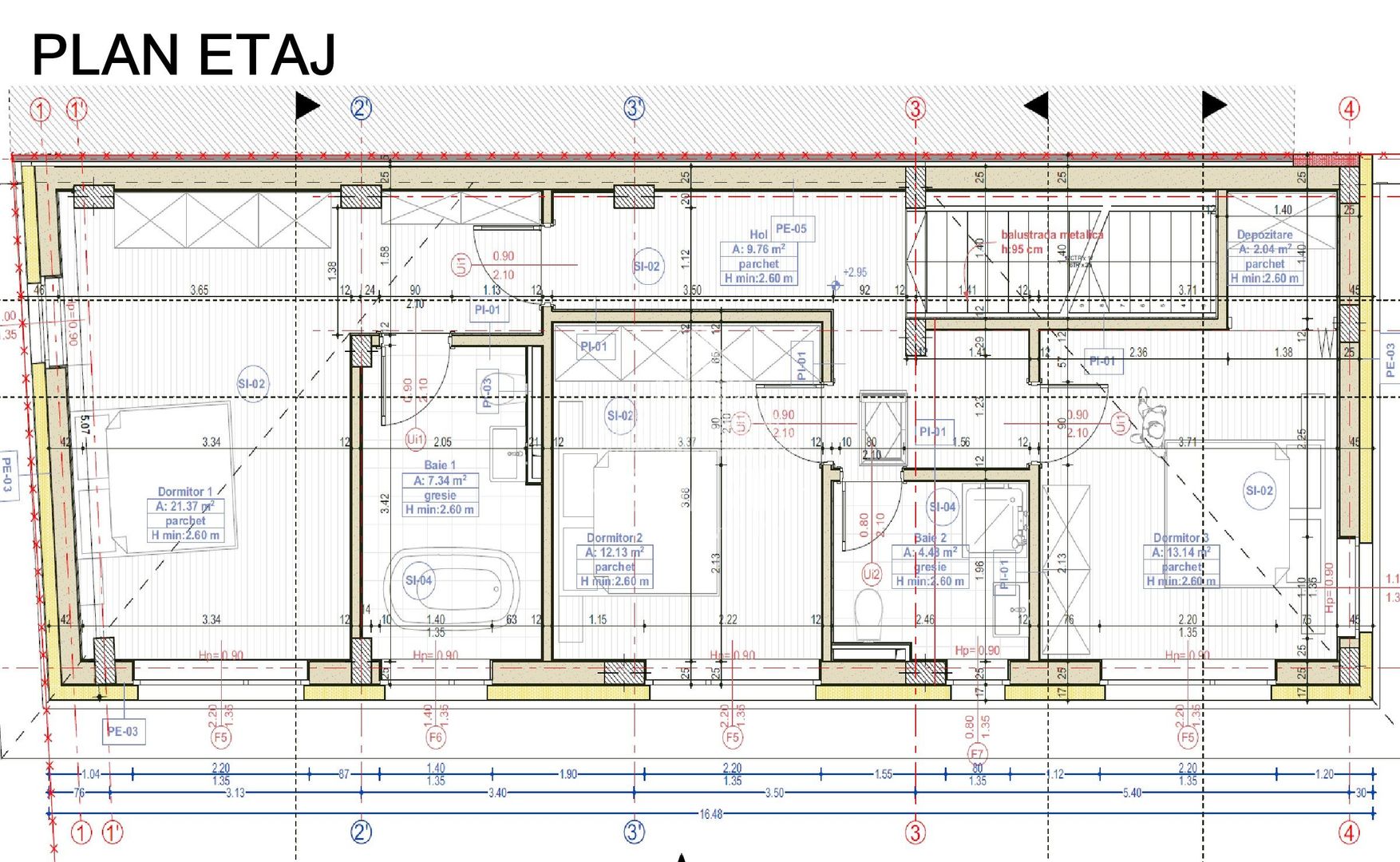 Casă individuală semifinisată, în Cluj-Napoca, Gruia, 145.05mp utili - Poză 11