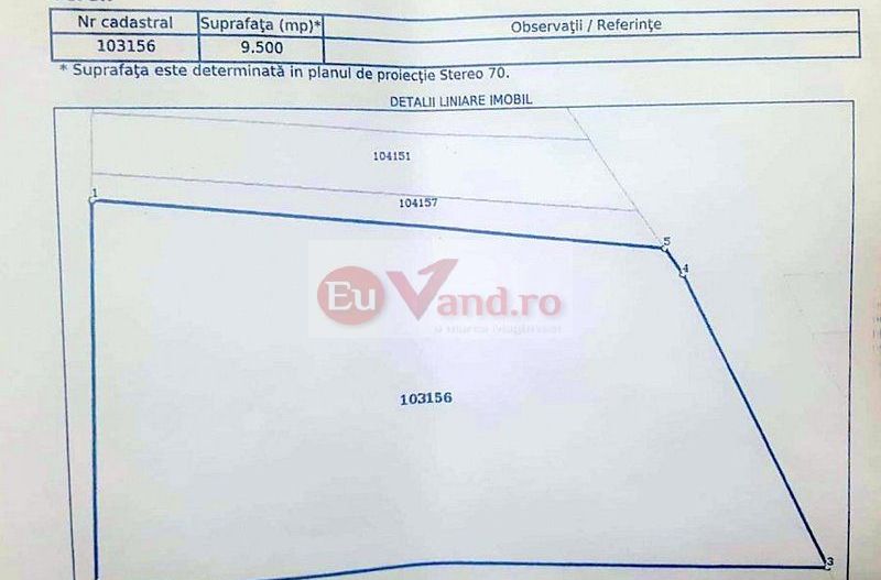 Vânzare teren intravilan – 9.500 mp, DN26 - Tulucesti - Poză 3