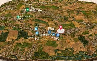 Teren intravilan de vânzare – 1.562 mp | Strada Câmpului, Comuna Vidra - Poză 4