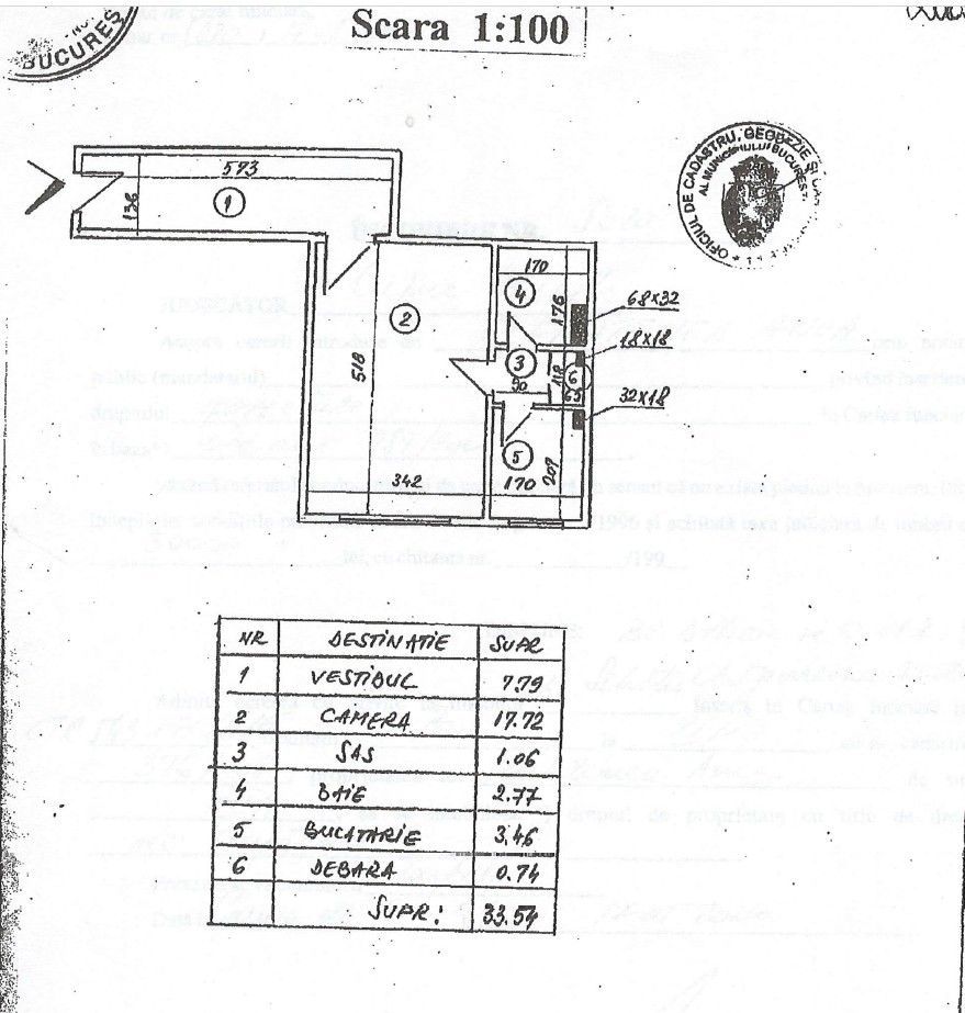 COMISION 0% - Garsoniera cu vedere spre Parcul Cismigiu - bloc Diham ( MAI) - Poză 12